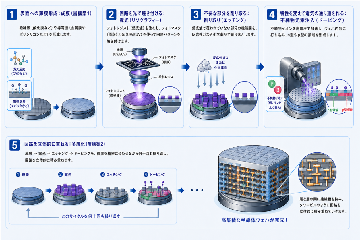 電子回路形成