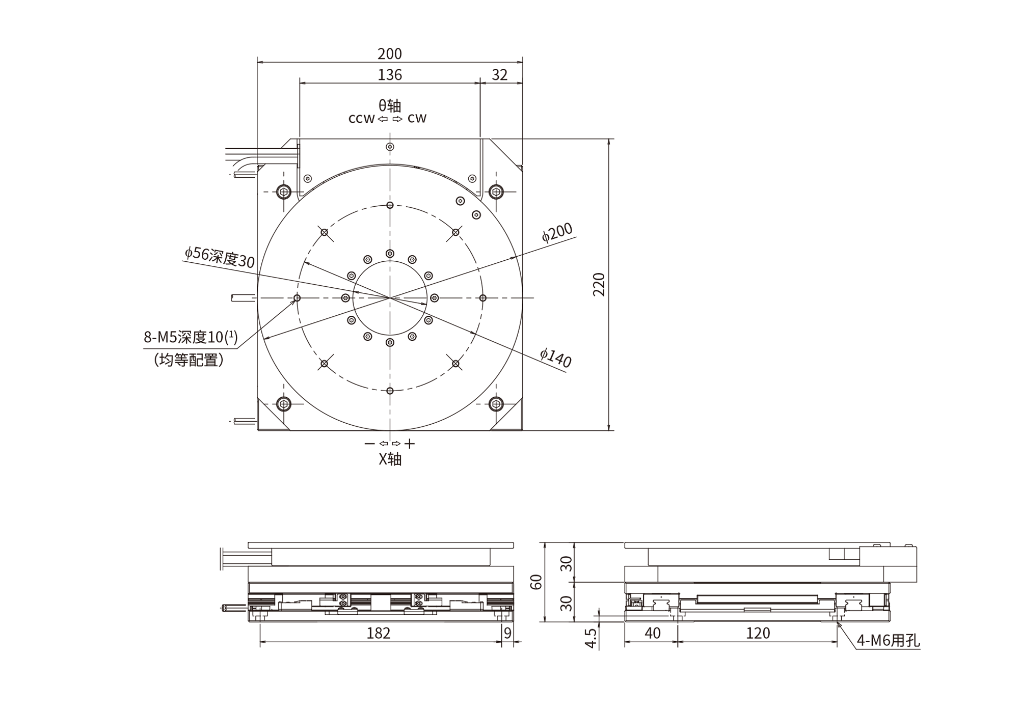 校准工作台SA200DE/XS