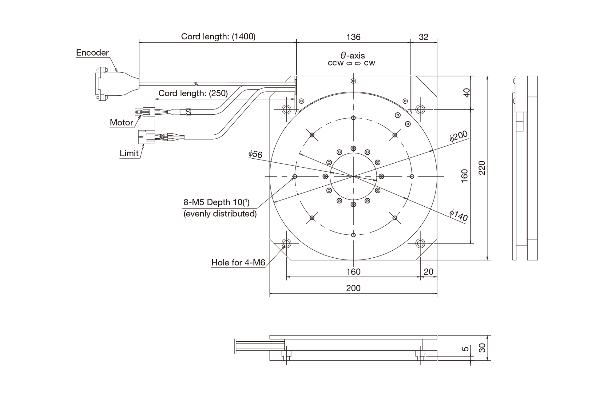 Alignment Stage SA200DE/S